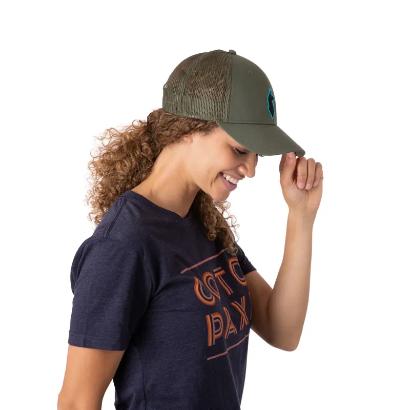 Cotopaxi The Llama Trucker Hat - Spruce-4